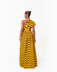 TOYO African print Maxi Infinity dress