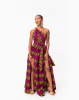 WUNMI African print Maxi Infinity dress