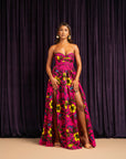 ESE African print Maxi Infinity dress