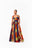 RONKE African print Maxi Infinity dress