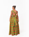 TANI African print Maxi Infinity dress