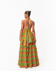 TANI African print Maxi Infinity dress