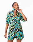 BADE African print BLAZER