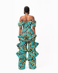 BADE African Print Corset Top