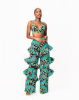 BADE African Print Bra Top