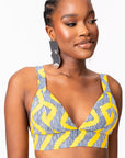 LILY African Print Bra Top