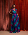 ZURI African print Maxi Infinity dress