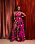 ESE African print Maxi Infinity dress