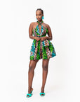 ADA African Print Infinity Romper