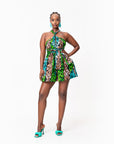 ADA African Print Infinity Romper