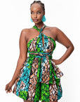 ADA African Print Infinity Romper