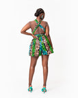 ADA African Print Infinity Romper