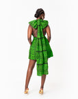 MAALI African Print Infinity Romper