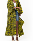 CHIMA African Print convertible Kimono