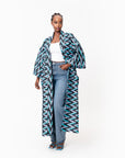 LINA African Print convertible Kimono