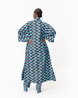 LINA African Print convertible Kimono