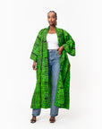 MAALI African Print convertible Kimono