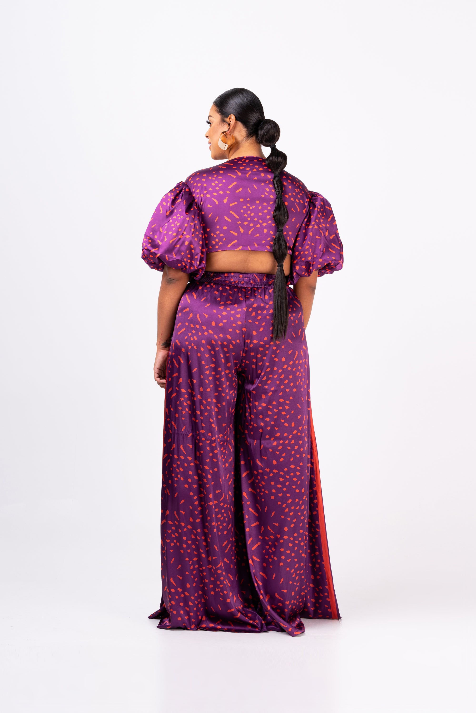 AMINAH WIDE LEG PANTS