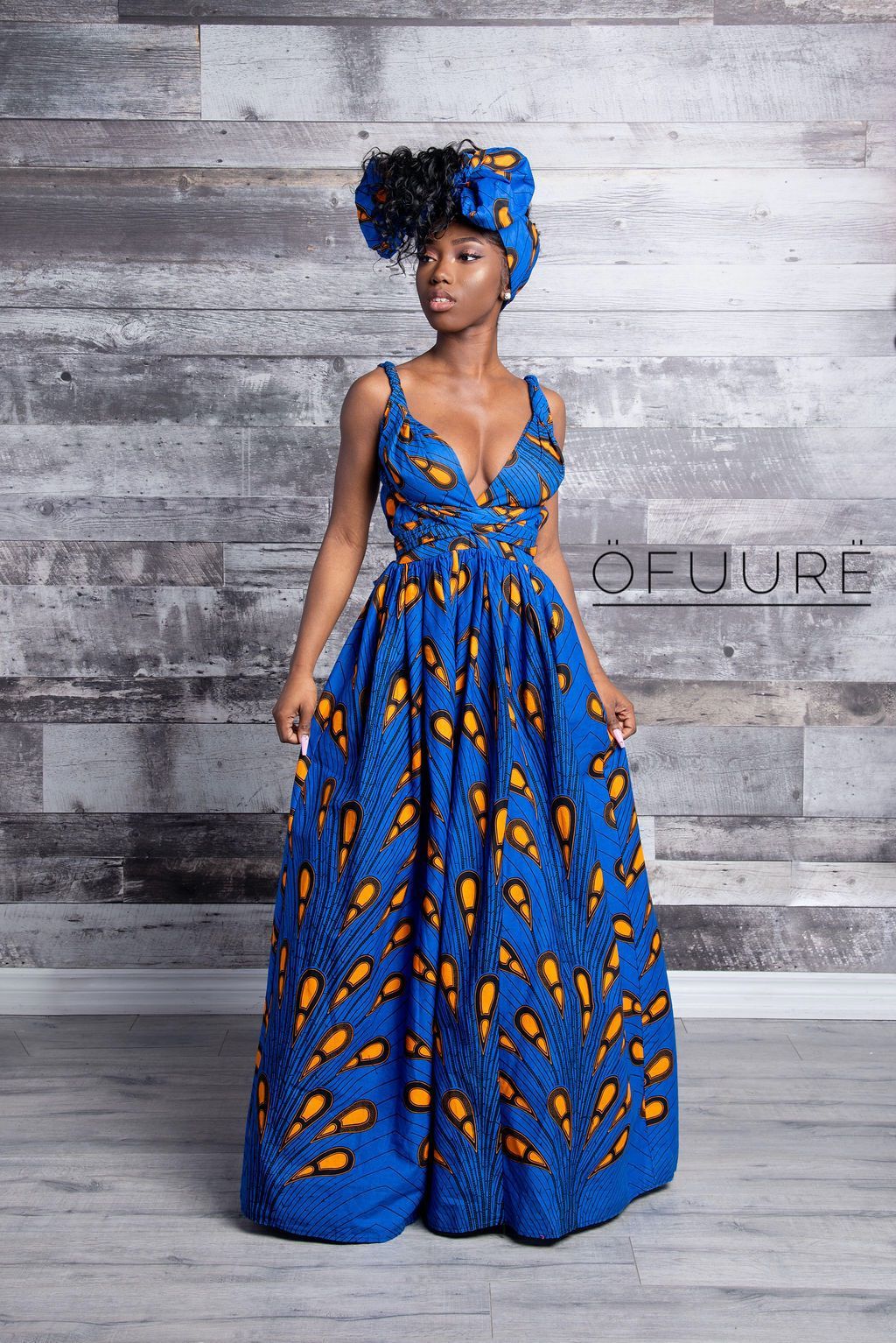 BLUE BULB Maxi Infinity maxi infinity dress ofuure 